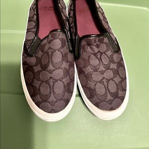 COACH SLIP ONS